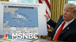 Trump Shows Hurricane Map Apparently Altered By Sharpie | The Beat With Ari Melber | MSNBC