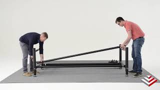 How to Set-Up the ME-1000 Portable Stage