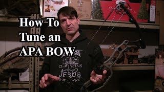 How to tune an APA bow