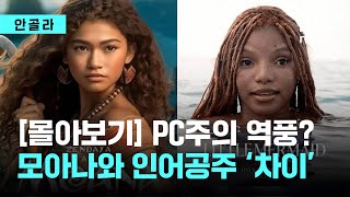 [몰아보기] 역풍 맞는 'PC주의'…모아나와 인어공주 '차이'