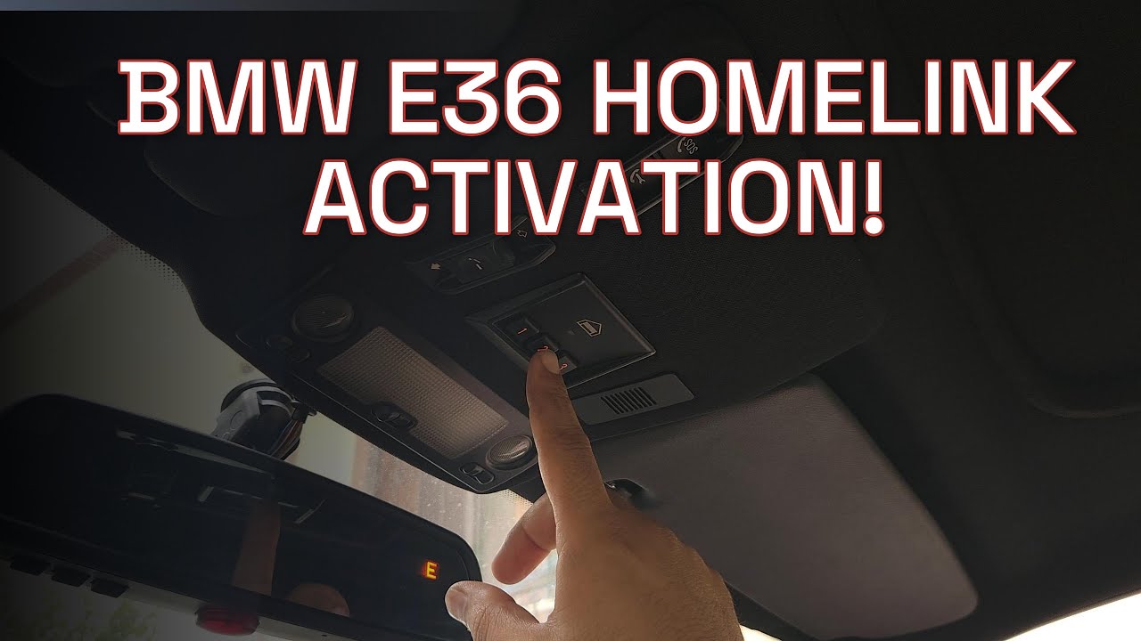 BMW Homelink Garaj Kumandası Aktivasyonu Nasıl Yapılır? - YouTube