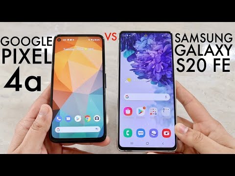 Samsung Galaxy S20 FE Vs Google Pixel 4a! (Comparison) (Review)