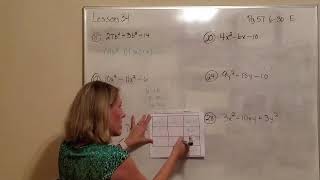 Algebra 2 lesson 34