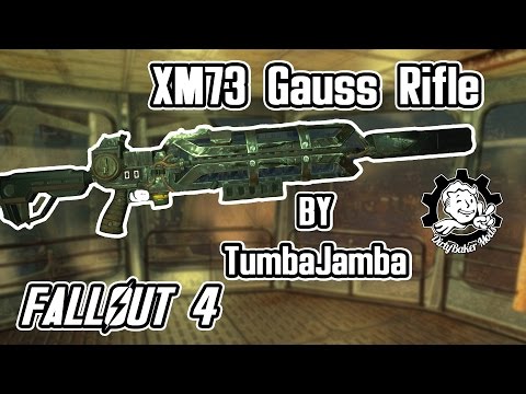 Fallout 4 Mod Xm73 Gauss Rifle By Craig Bruce