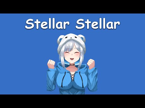 〖Sirokuma〗Hoshimachi Suisei - Stellar Stellar (with Lyrics)