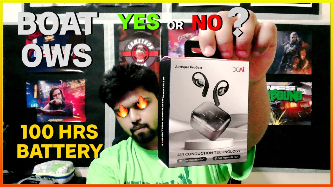 Purchase Or not ? Boat Airdopes Progear OWS ( Open Wearable Stereo )