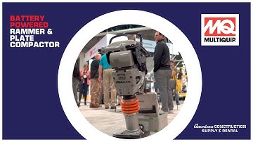 Multiquip Battery Powered Rammer and Plate Compactor