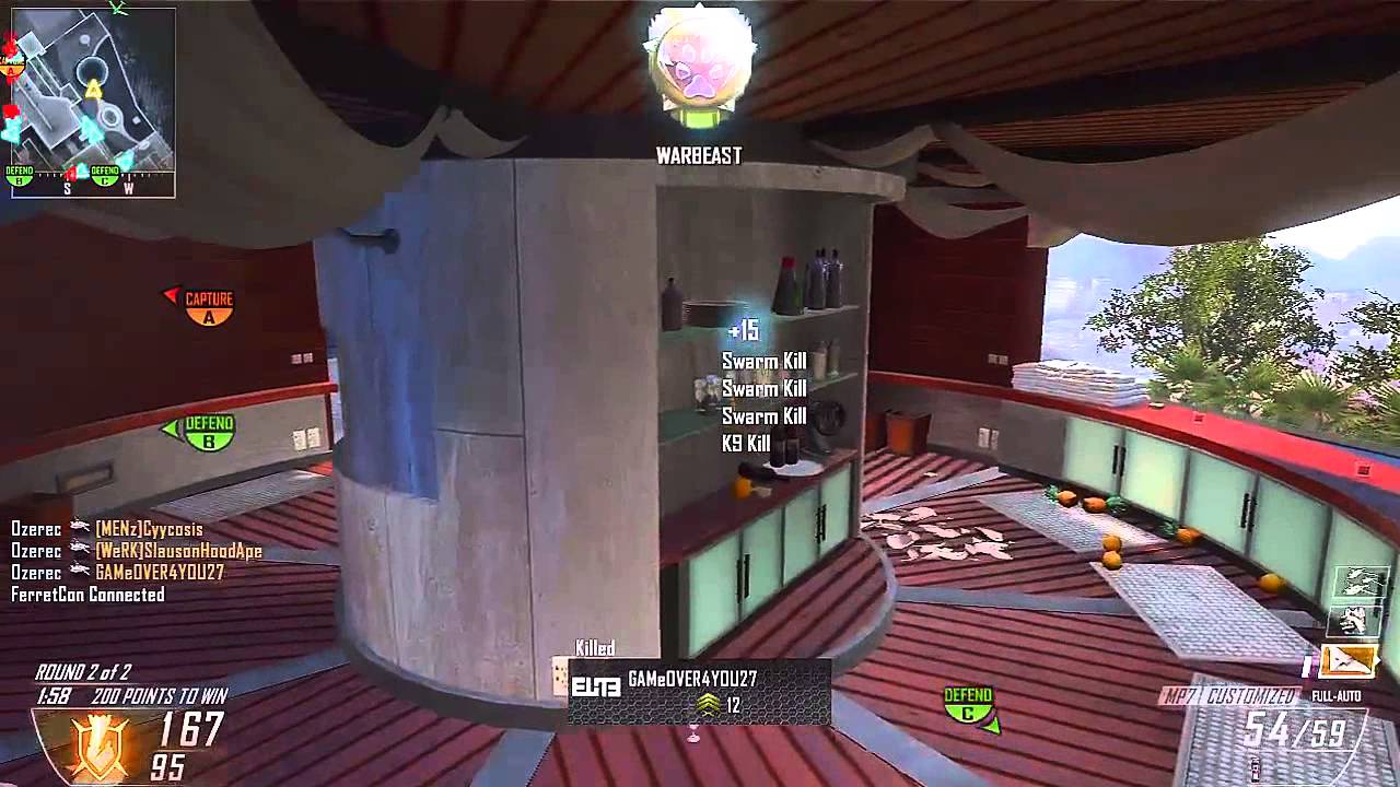 Black Ops 2: 178-4 w/ Diamond MP7 (Scorestreak Destruction)