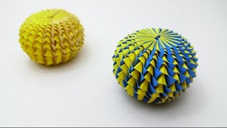 Diy crafts - 3D Christmas paper ball - Part 1 (Raman Dhillon)