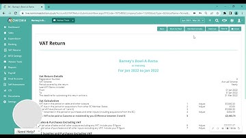 How to Submit a VAT return to HMRC from Nomisma Bookkeeping