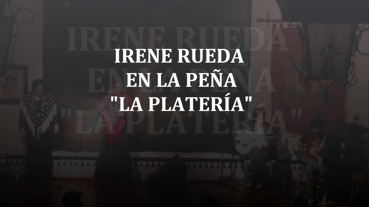 Baile Irene Rueda Sábados Flamencos en la Peña 