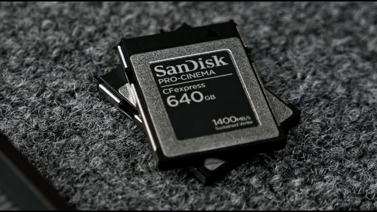 SanDisk Pro-Cinema CFexpress Type B | Record 8K Video