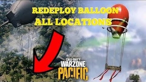 *NEW* Warzone Redeploy Balloons All Locations