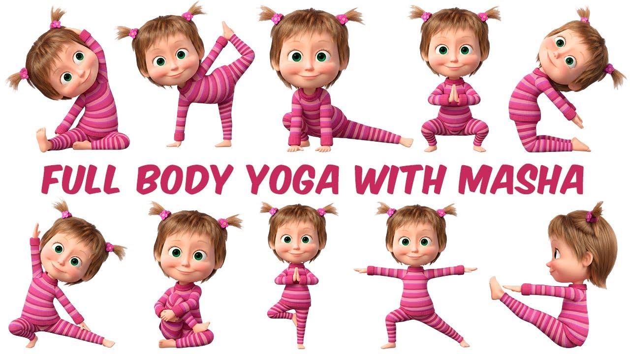 Stretch Like Masha | Yoga for Health | Yoga for Power & Harmony | Rainbow Yoga