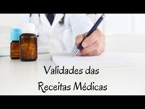 Validades Receitas Médicas.