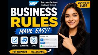How to Create a Basic Business Rule in SAP SuccessFactors EC (Step by Step) for beginners
