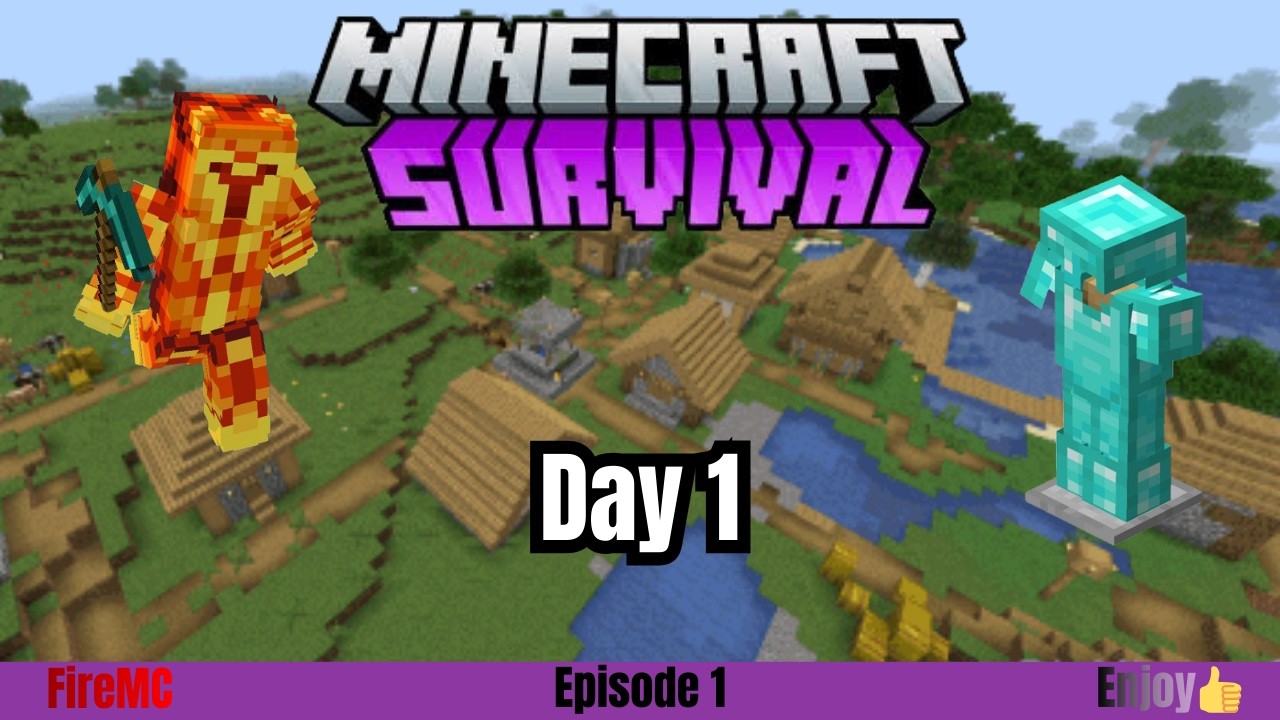 Minecraft Survival Series | Full diamond armor