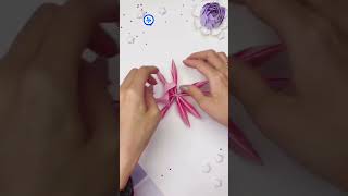 ОРИГАМИ | ЦВЕТОК ЛОТОС #origami #diy #shorts #оригами #лотос #цветок  #flower #tutorial