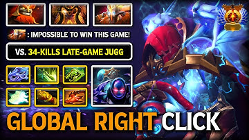 Global Right Click Late-Game Arc Warden With Tier 5 Book of the Dead | Vs. 34-Kills Slash GOD Jugger