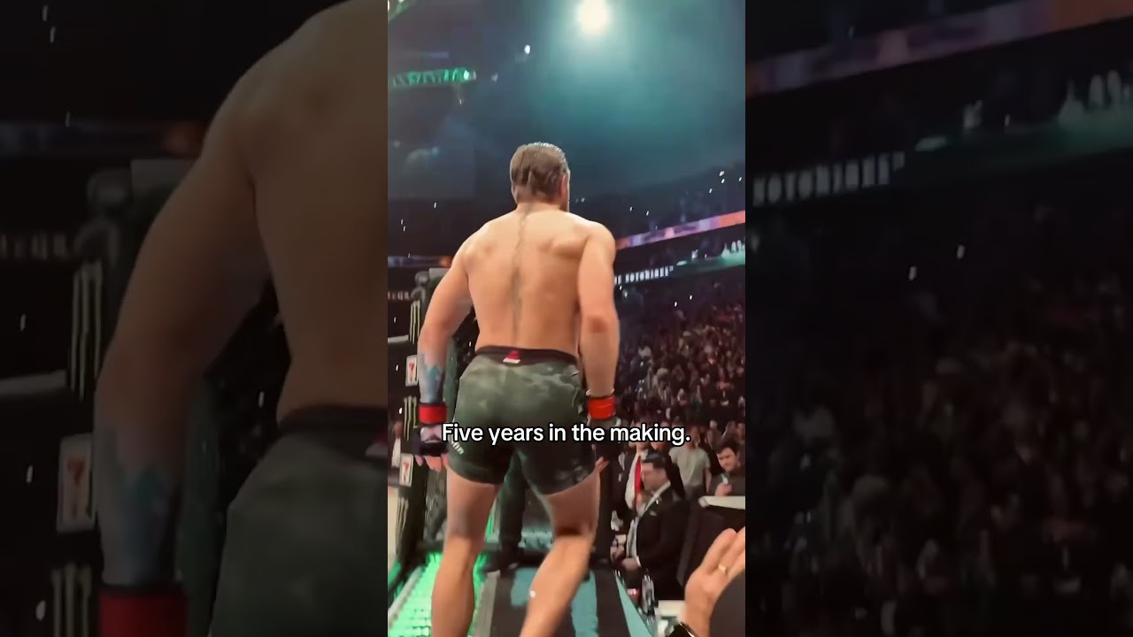 Conor McGregor returns to the UFC this weekend 🔥