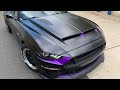 Reveal Undertaker themed WRAP & Body Kit for my 2020 Mustang Drag Build!