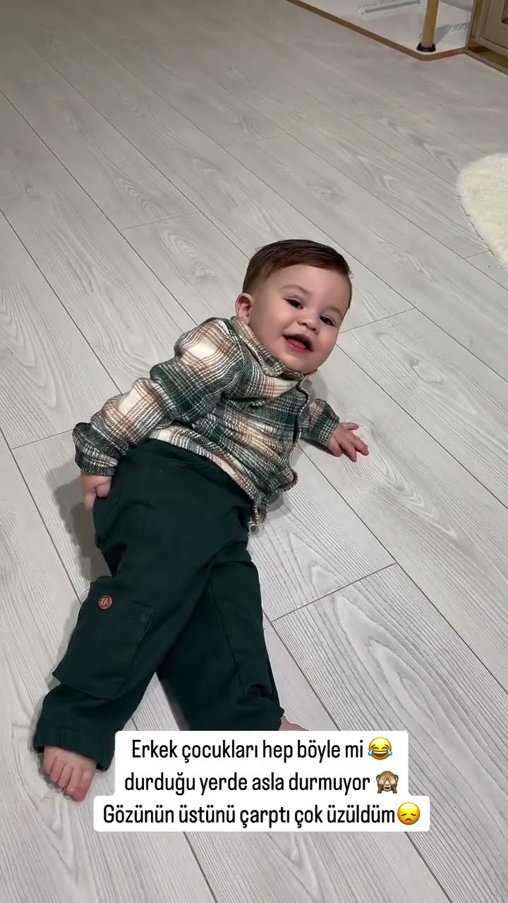 Erkek çocukları hep böyle mi durduğu yerde asla durmuyor ?❤️