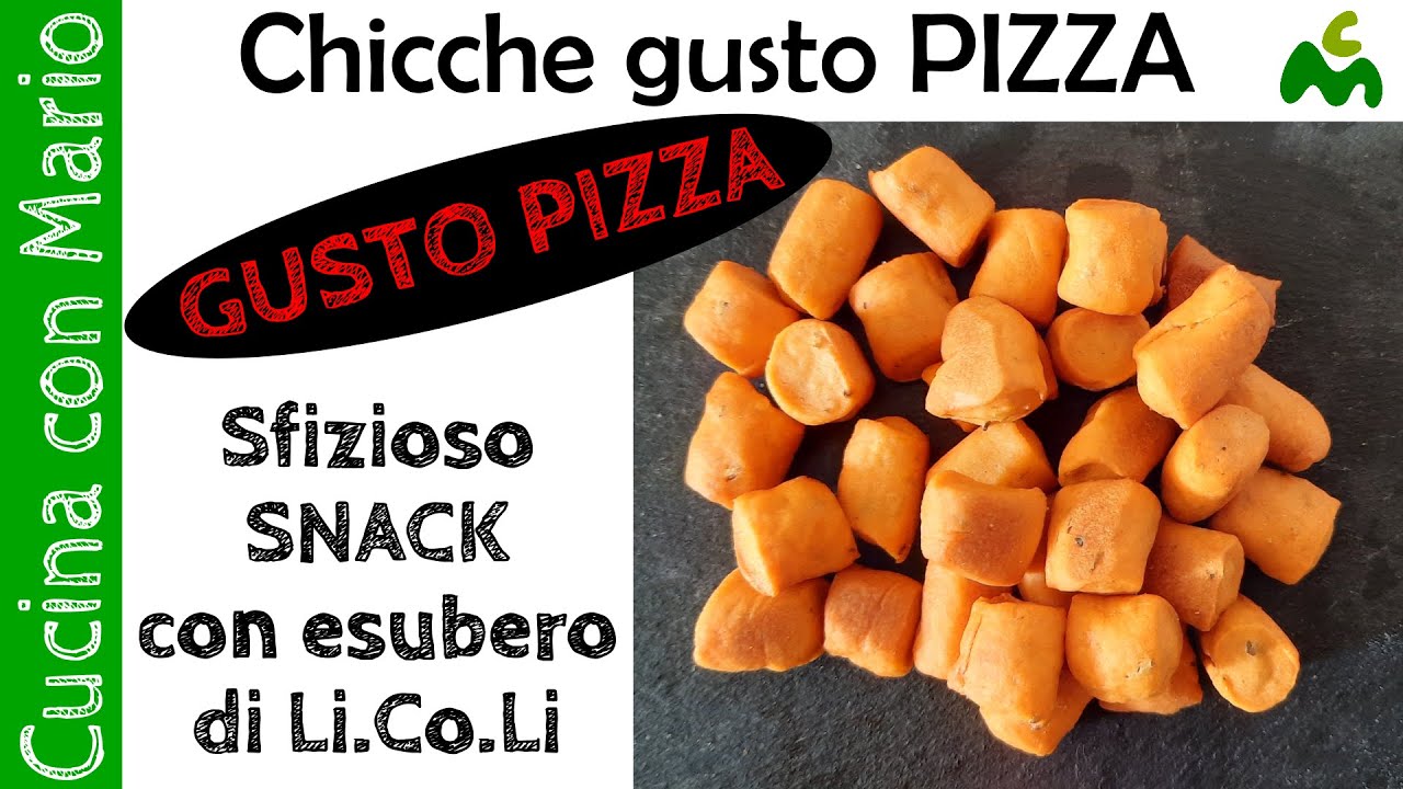 Chicche gusto pizza con esubero di lievito madre