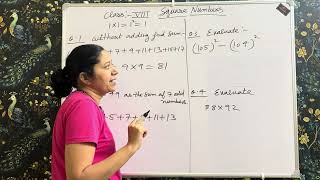 Square Number, Class-8