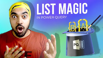 The Magic of Working with Lists in Power Query