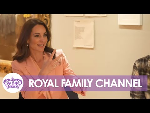 Princess in pink: kate visits foundling museum