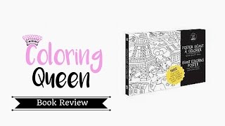 Omy Giant Coloring Poster - Paris:   Adult Coloring Poster Review