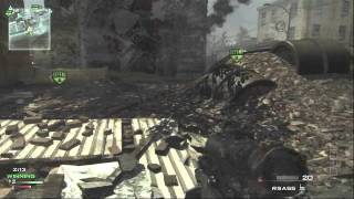 Fallen spawn Throwing Knife MW3