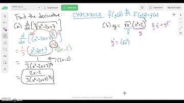 Math 121: Chain Rule Examples