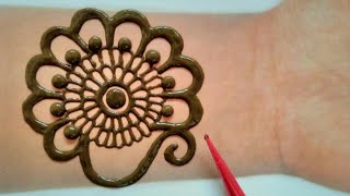 Latest full hand mehndi design | simple front hand henna