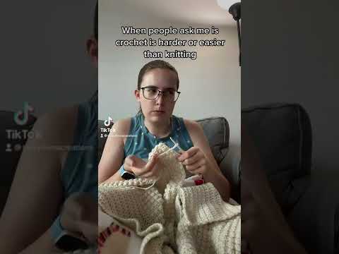 Video: Er strikking og hekling det samme hvorfor eller hvorfor ikke?