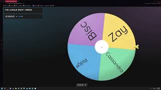 Draft Order Wheel
