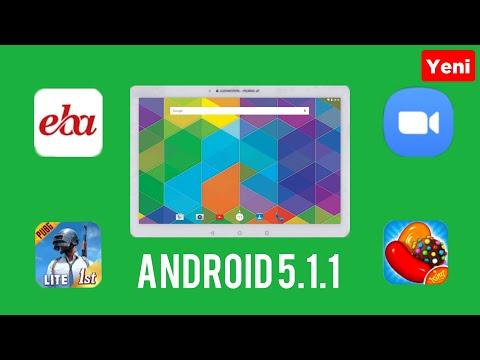 E Tab 5 Sürüm Yükseltme - Android 5.1.1 ( Yeni )