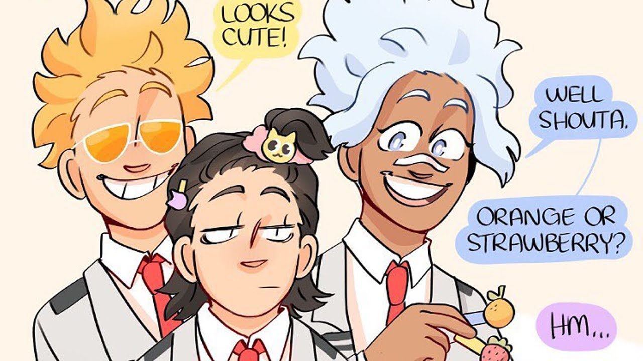 Shenanigans Hair | My Hero Academia Comic Dub