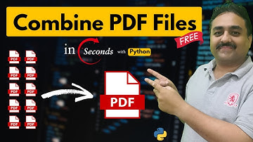 How to Combine PDF Files into One Using Python | Merge PDF Files Free