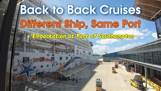 Back to Back Side to Side Cruises | Southampton Mayflower to Horizon & Embarkation by TravelTouristVideos 1,126 views 5 months ago 4 minutes, 46 seconds