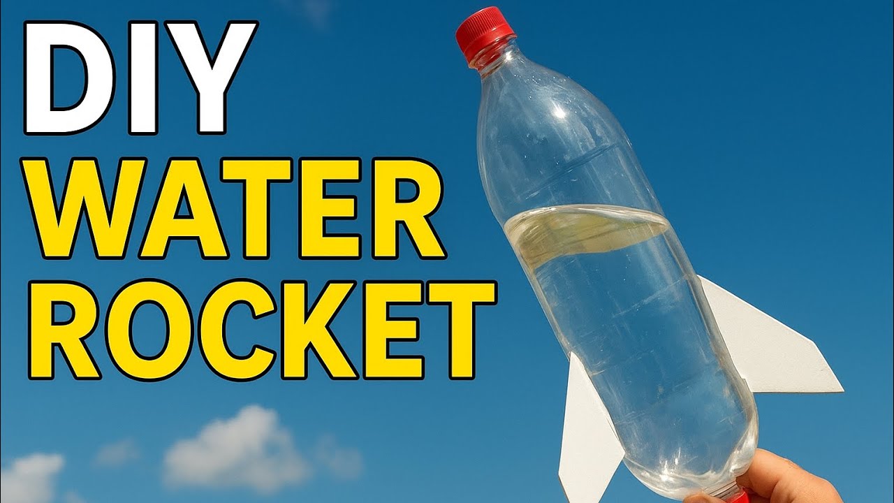 Simple DIY water rocket 