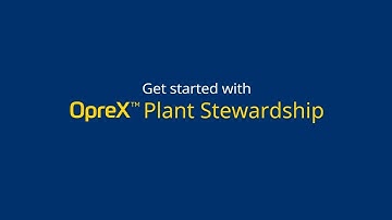 Introducing OpreX Plant Stewardship