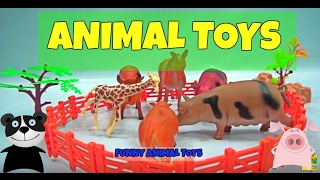 Building Cote For Animals - Funny Animal Toys
