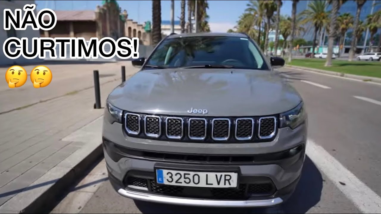 CONHEÇA O JEEP COMPASS TURBO MANUAL EUROPEU *O QUE MUDA??* - YouTube
