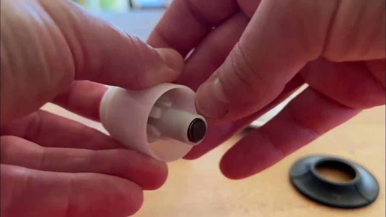 How to assemble an American Standard Toe Touch drain YouTube