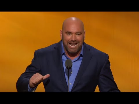 UFC's Dana White Grateful for Trump's Support [FULL SPEECH]