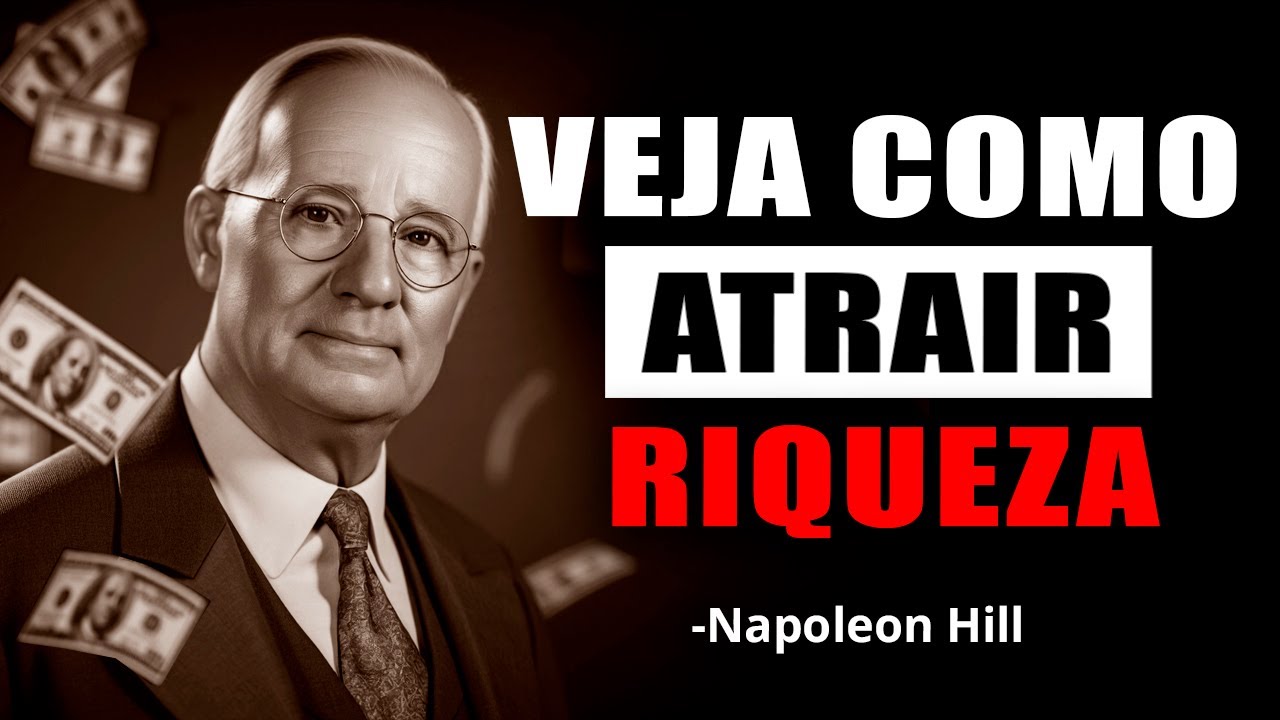Treine Sua MENTE Para Atrair RIQUEZA (aprenda como nesse vídeo) | Napoleon Hill