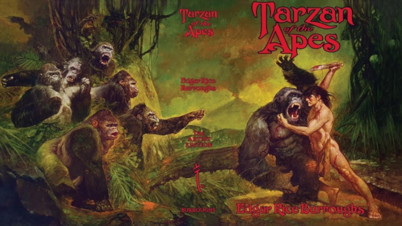 "Tarzan of the Apes" BY Edgar Rice Burroughs📖(FULL AUDIO BOOK)(BookI) 