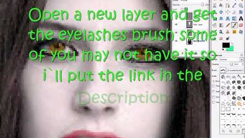 Gimp 2.6 How to Make A Vampire Tutorial