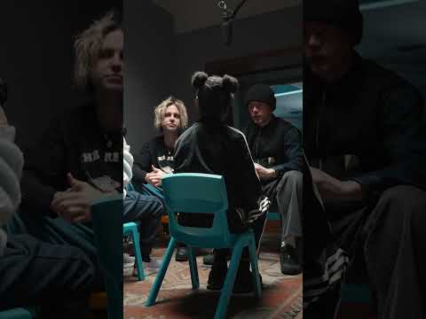 Curley and Deego of Fontaines D.C. interviewed by children at Abbey Road Studios